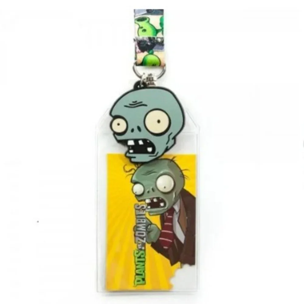 Zombie Plants vs Zombies Lanyard ID Holder Badge Wallet